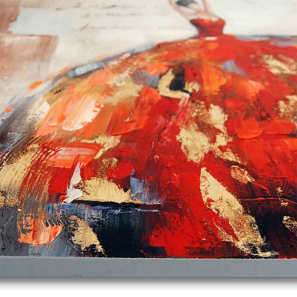 Quadro da Arredo Donna Figurativo | Dettagli Oro | ADM