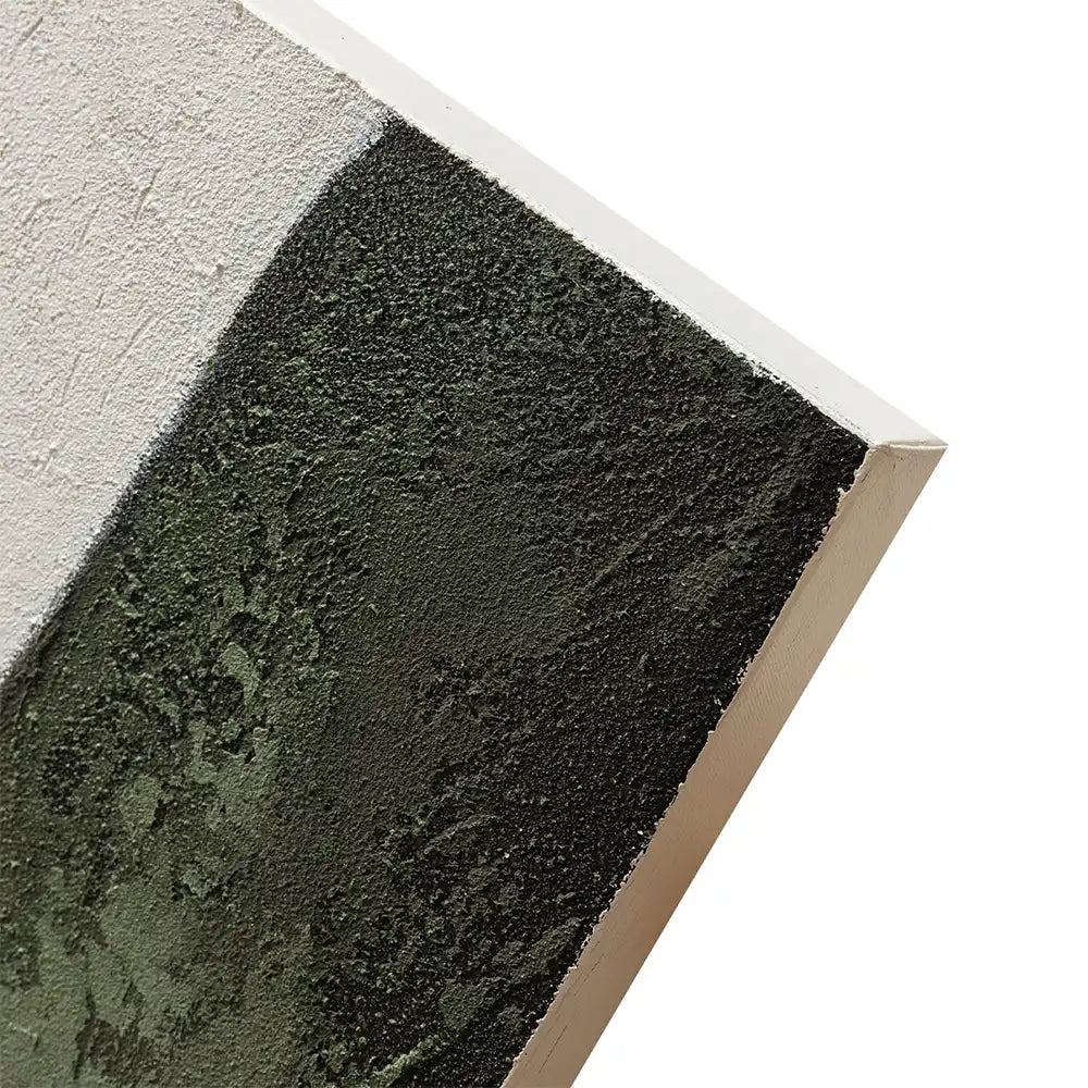 Pebble 100x100 Quadro Astratto Moderno Materico Forme Naturali | Agave