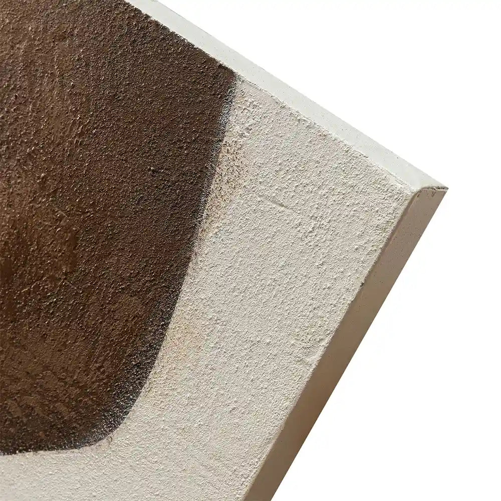 Stone Balance 80x100 Quadro Astratto Moderno Materico Equilibrio | Agave