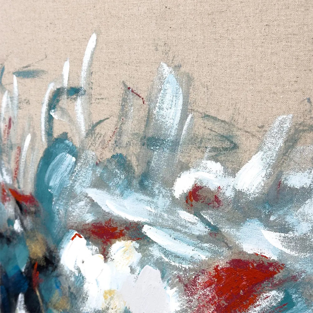 Quadro Moderno Hurricane Agave - Dipinto a Mano 80x120 cm