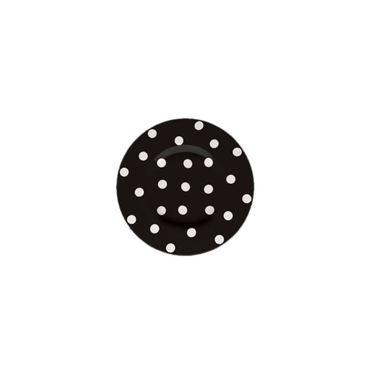 Freshness by Livellara Piatto Dessert Ø 23 cm Dots Black