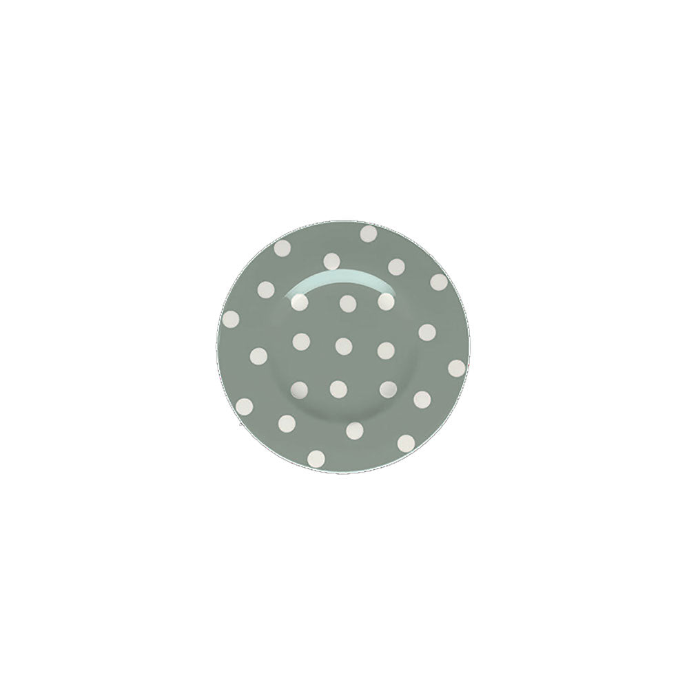 Freshness by Livellara Dessert Plate Ø 23 cm Dots Sage