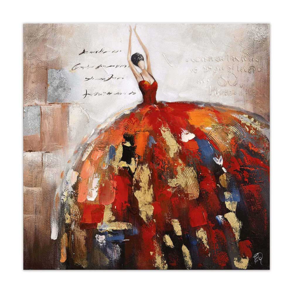 Quadro da Arredo Donna Figurativo | Dettagli Oro | ADM