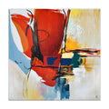 Quadro Astratto Moderno Rosso | Dipinto a Mano | ADM