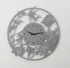 The Deep Blue Wall Clock Details