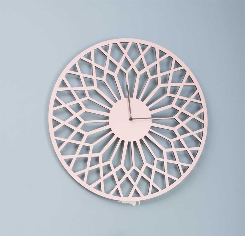 The Details Wall Clock Rosette