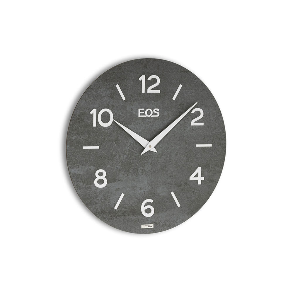 Incantesimo Design Orologio da Parete Eos Ferro Ossidato