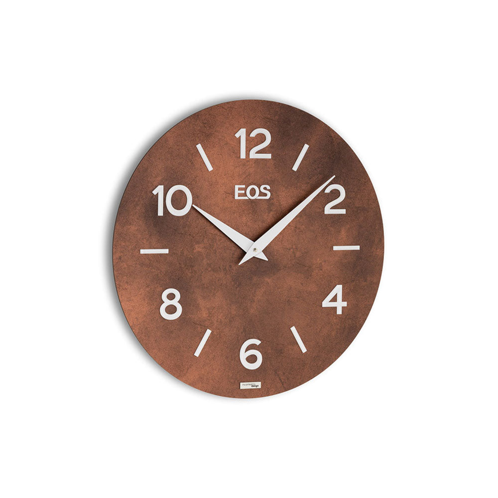 Incantesimo Design Orologio da Parete Eos Rame Ossidato