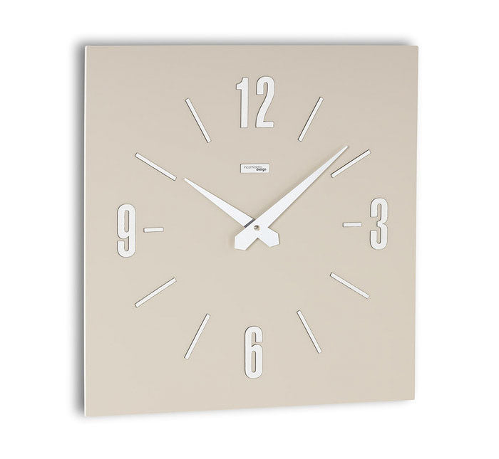 Incantesimo Design Wall Clock Memo Dove Grey