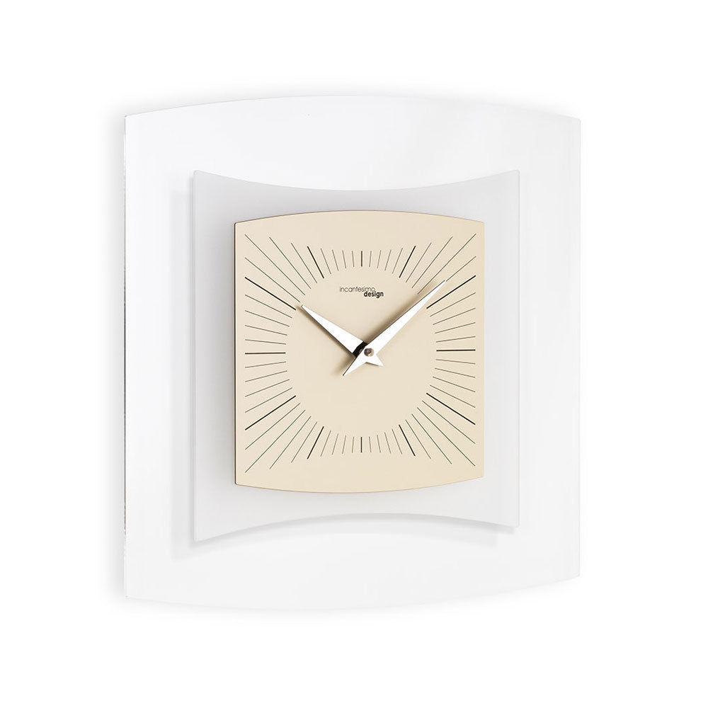 Incantesimo Design Wall Clock Quintus Dove Grey