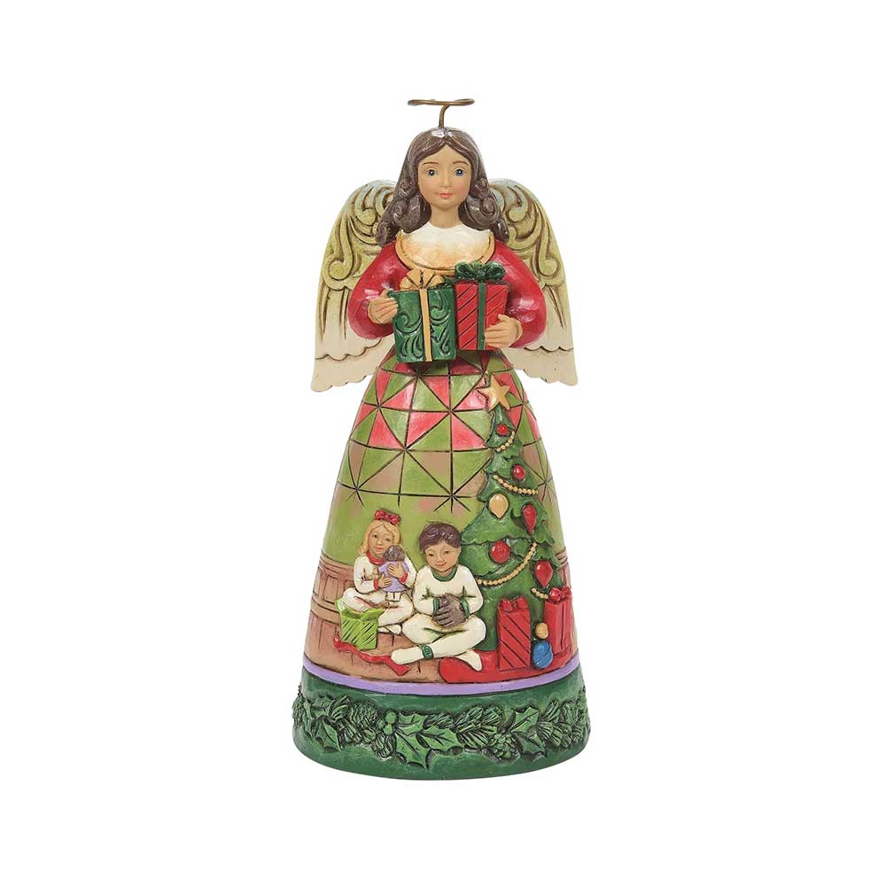 Jim Shore Heartwood Creek Christmas Morning Angel