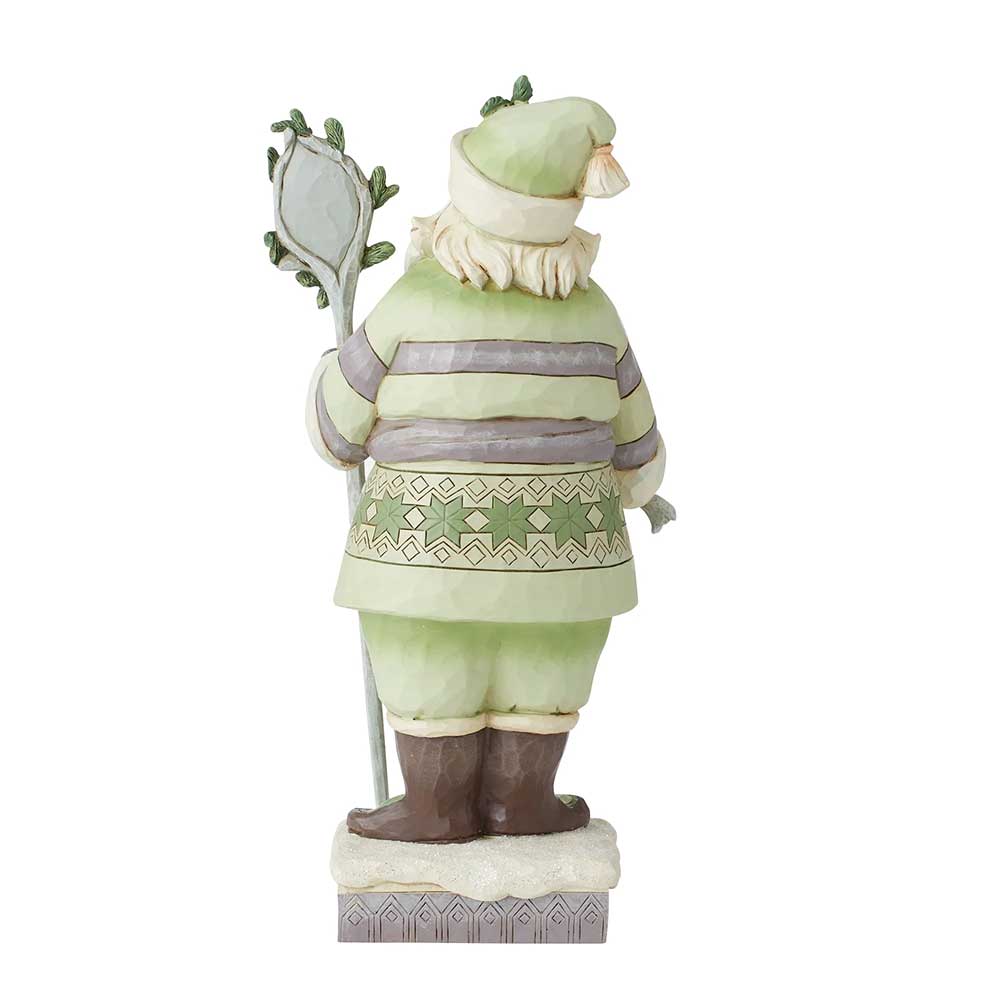 Jim Shore Heartwood Creek Santa with Stick
