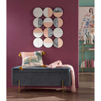 L'Oca Nera 1J181 Specchiera con Vetro Decorato - Design Chic