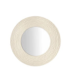 L'Oca Nera Specchiera Tonda Materica 1J208 - Design Iconico