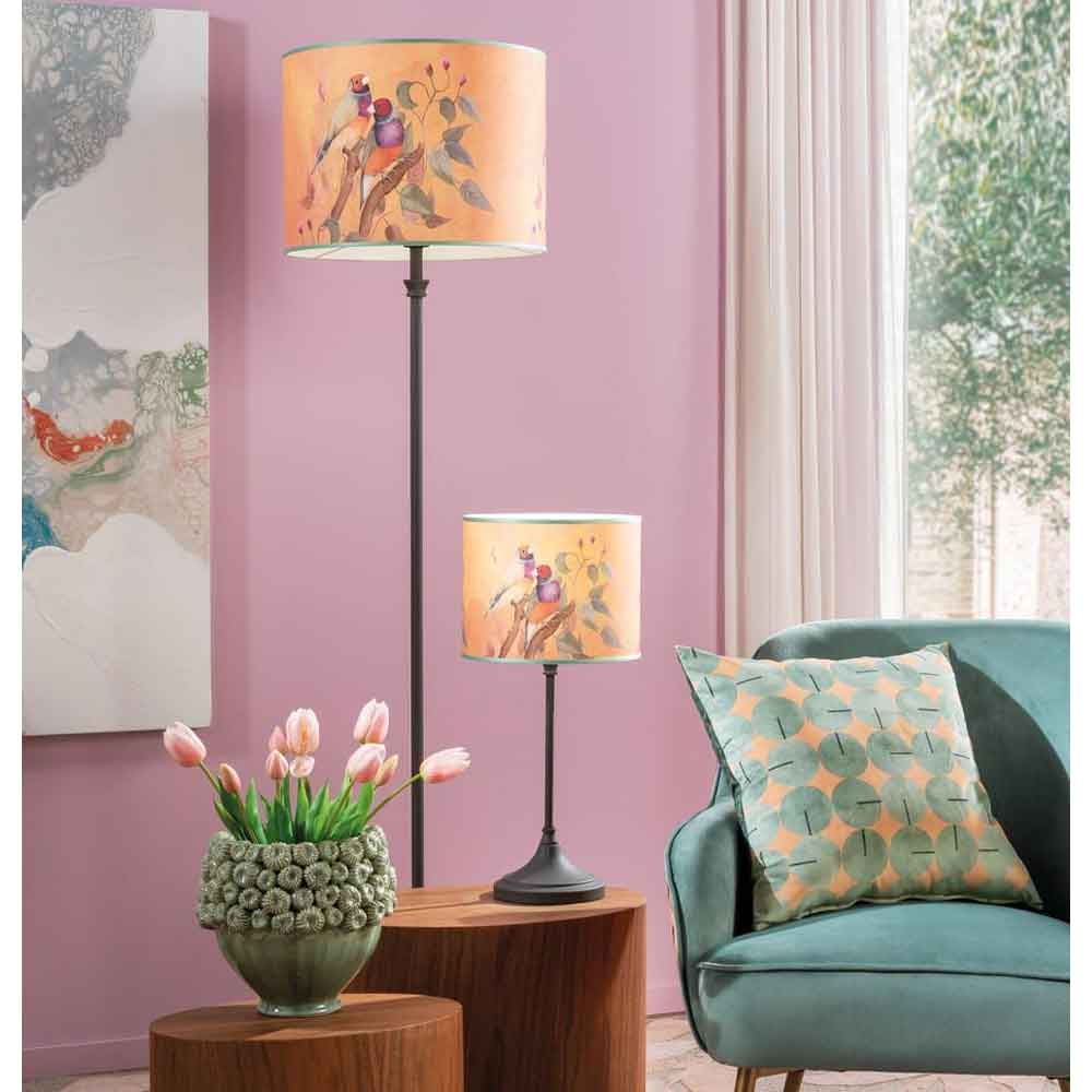 L'Oca Nera Base Lampada da Tavolo Antracite