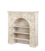 The Black Goose Decorative Fireplace with Shelves 1J186