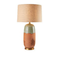 The Black Goose Ceramic and Metal Table Lamp 1G159
