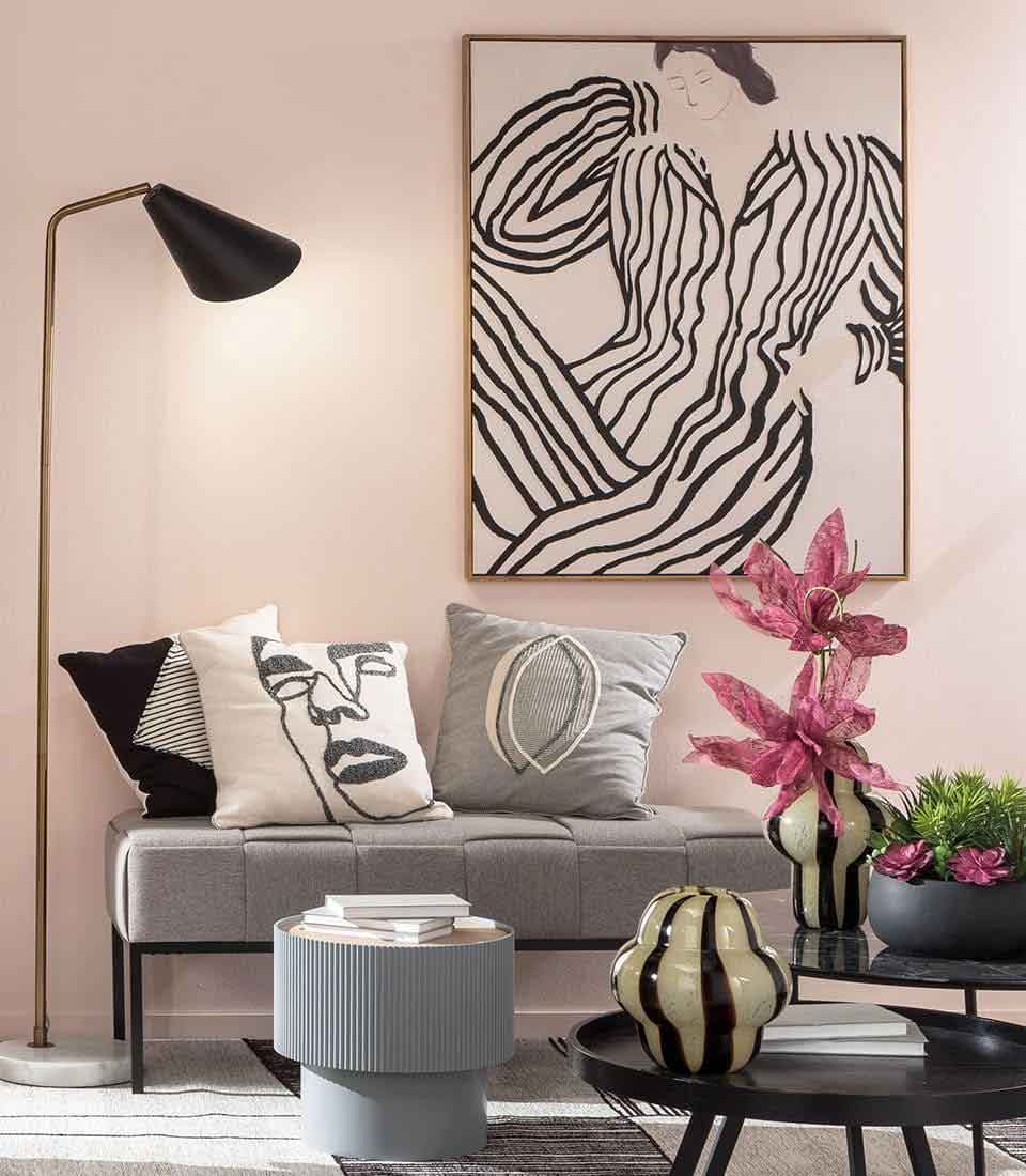 The Black Goose Metal Floor Lamp 1G161