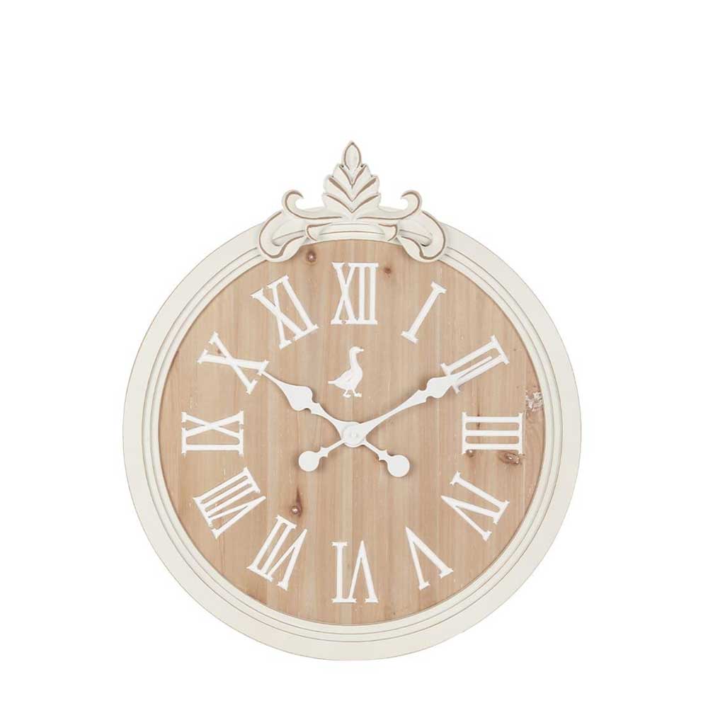 L'Oca Nera Orologio da Parete Bianco