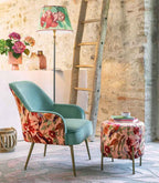 The Black Goose Conical Lampshade Water Lily