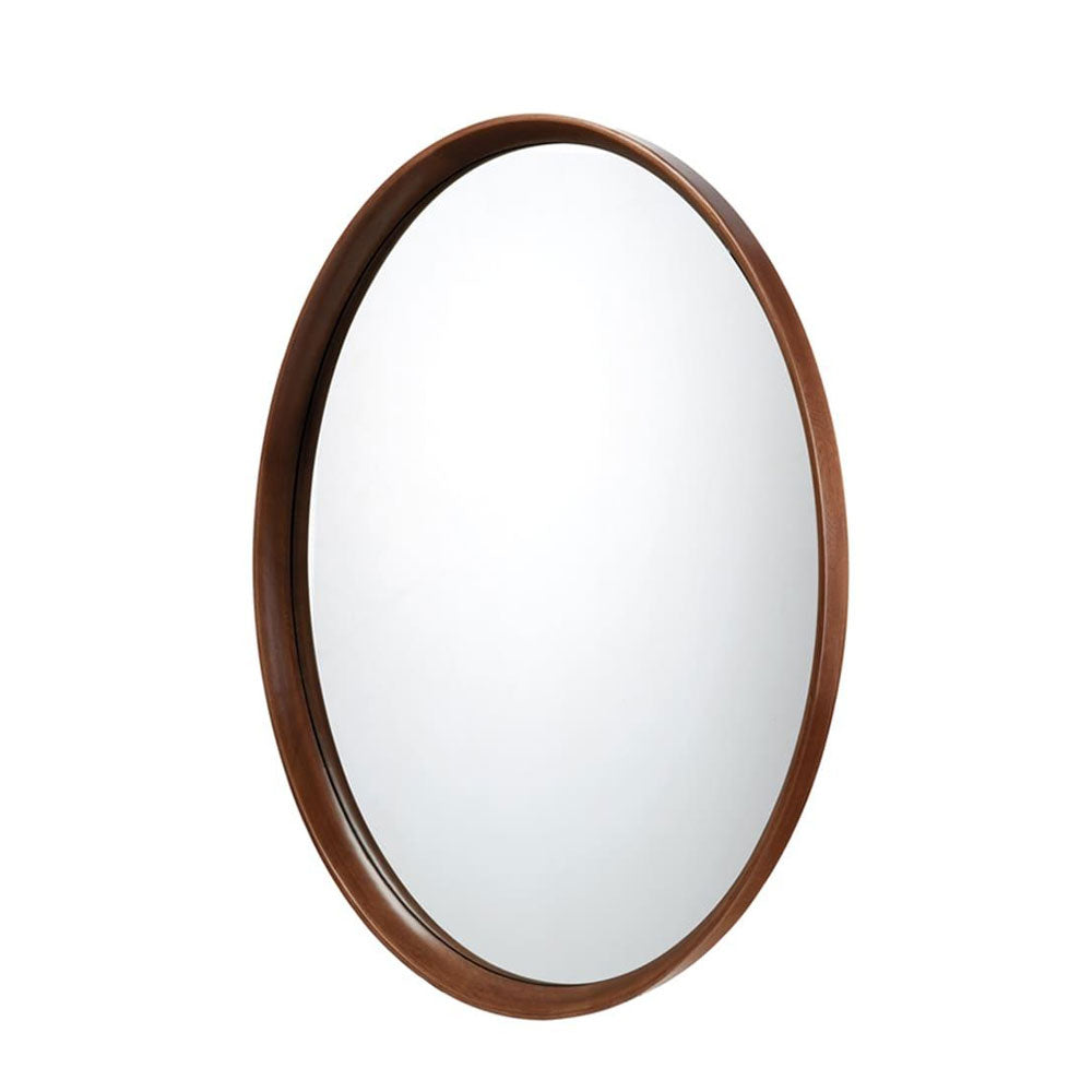L'Oca Nera Specchiera Ovale in Legno, Eleganza Essenziale 1J210