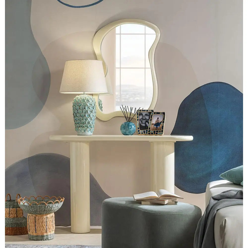 Consolle dal Design Arrotondato e Contemporaneo Orizzonti | L'Oca Nera