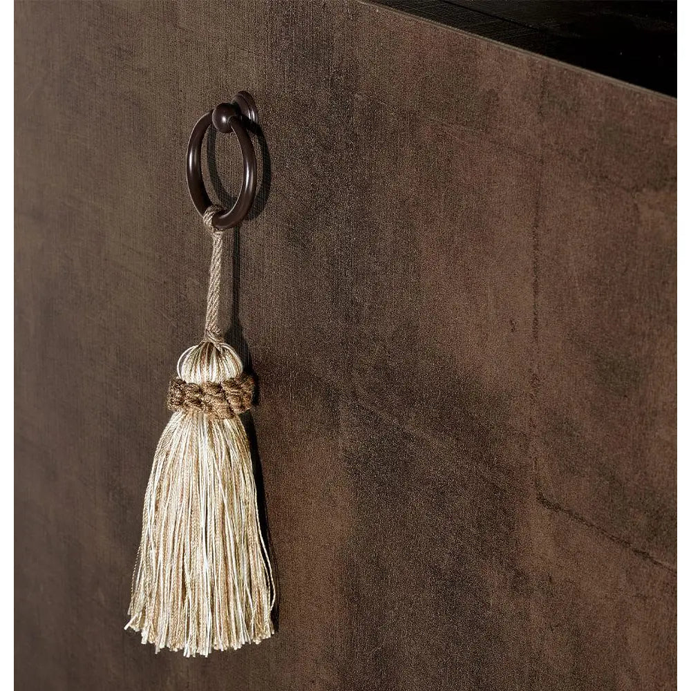 Consolle a Ribalta con Texture Diamantata e Decoro Jungle | L'Oca Nera