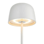 Lampada da Tavolo Ricaricabile Alba Bianca Led | L'Oca Nera