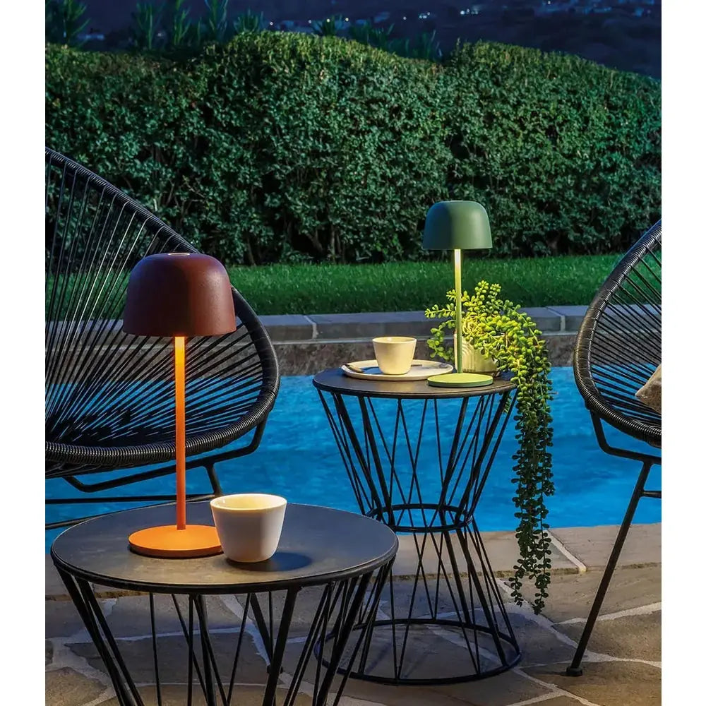 Lampada da Tavolo Ricaricabile Alba Salvia Led | L'Oca Nera