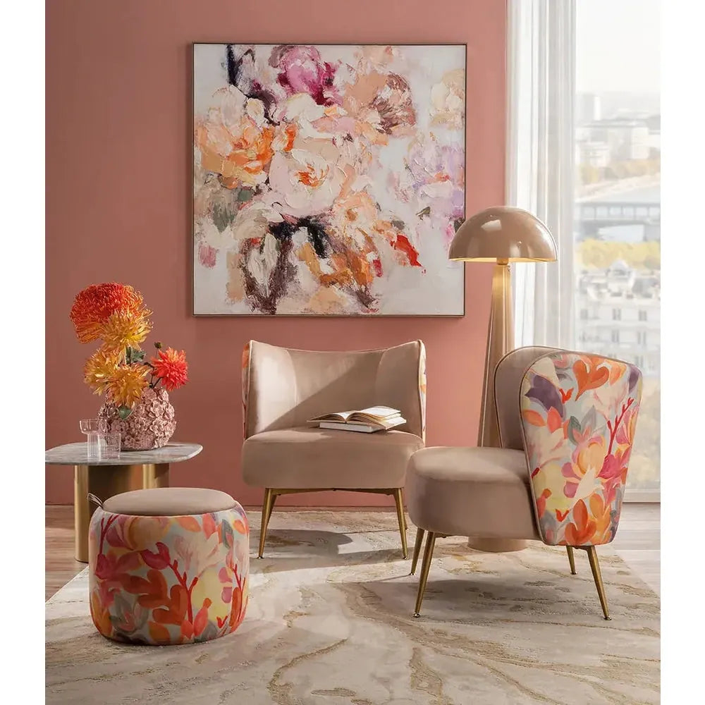 Lampada da Terra in Metallo Design Retrò | L'Oca Nera
