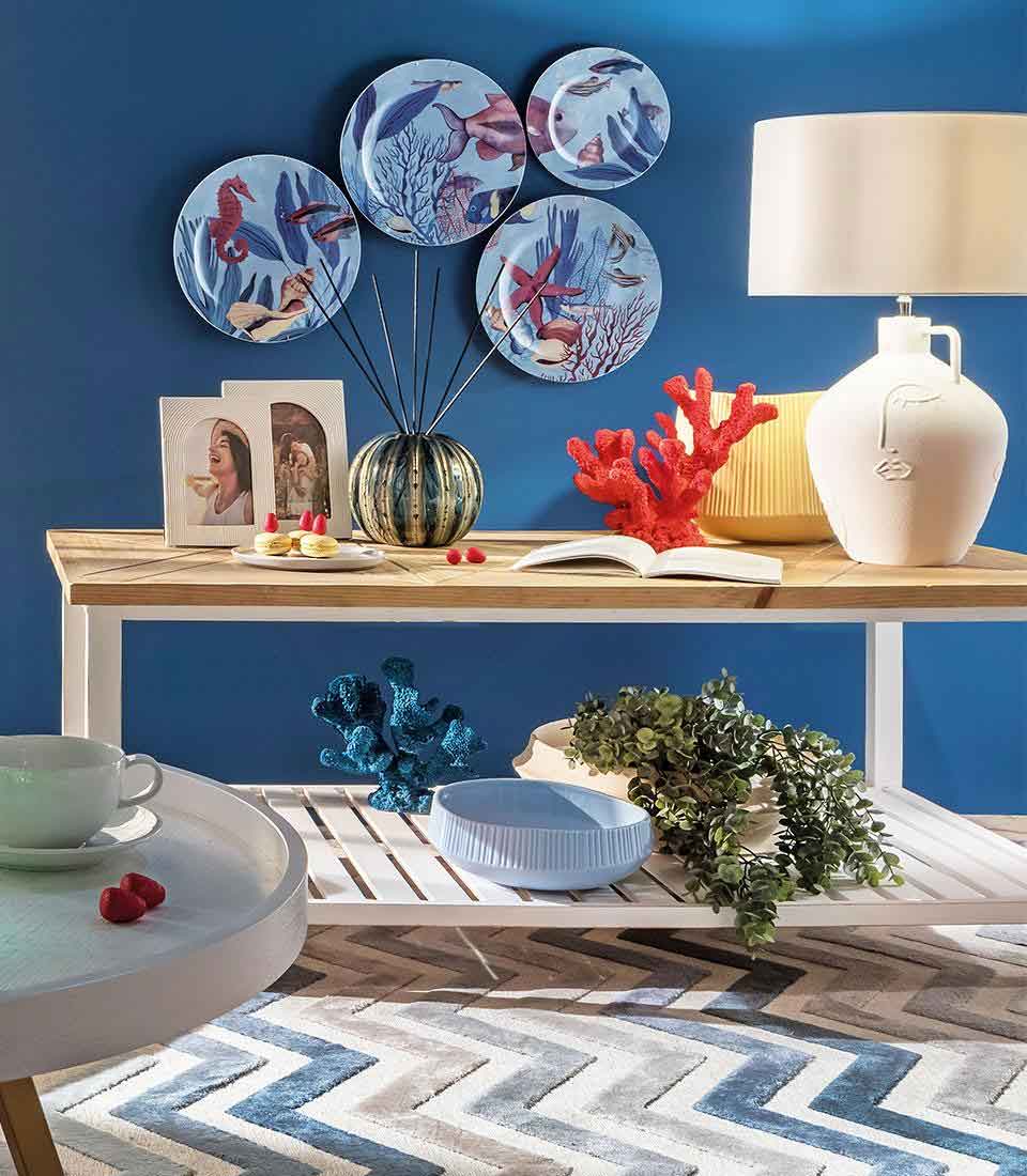 L'Oca Nera Piatti Decorativi Da Parete Male' - Set 4 pz