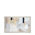 Quadro Moderno Astratto Cubista Effetto Materico | L'Oca Nera