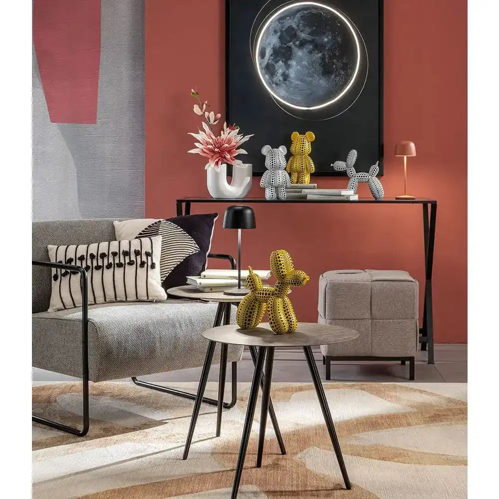 Quadro LED con Cornice Soggetto Luna Stile Urban | L'Oca Nera