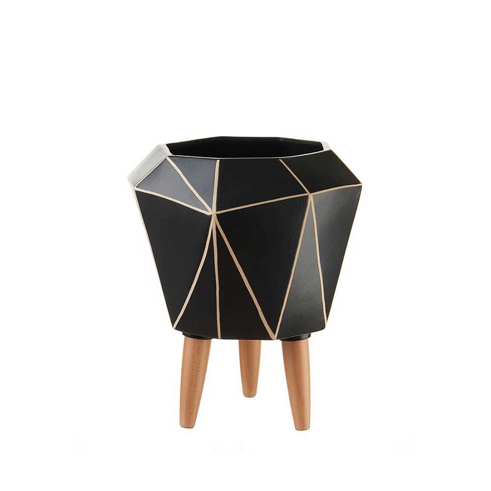 L'oca Nera Cache Pot Alto Ceramica Urban 1S141