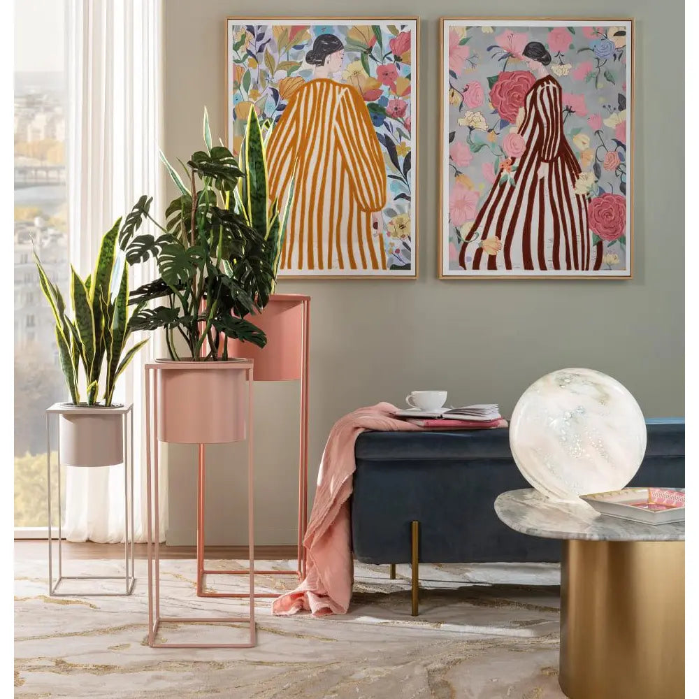 Lampada Sfera in Vetro Cromie Uniche Fashion | L'Oca Nera