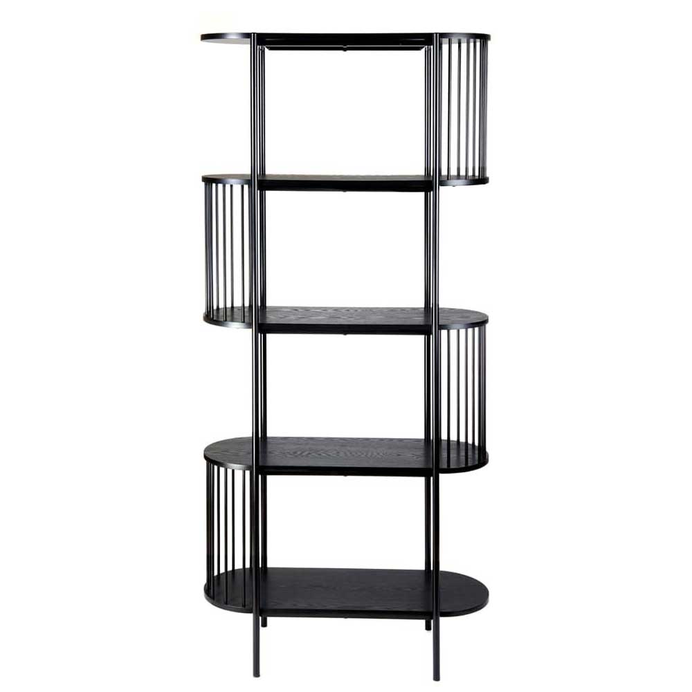 L'Oca Nera Libreria Legno e Metallo 1J197