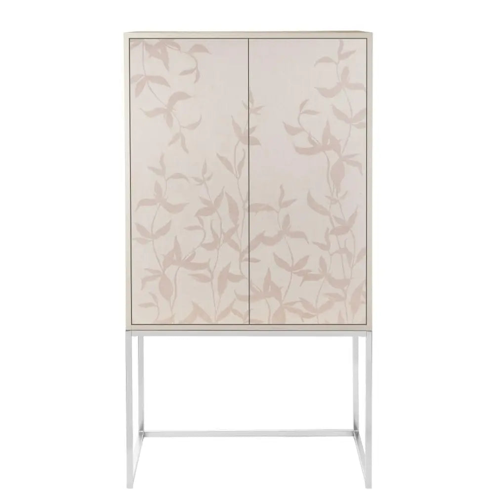 Mobile alto ante decoro ramage Tonalità Neutre | L'Oca Nera