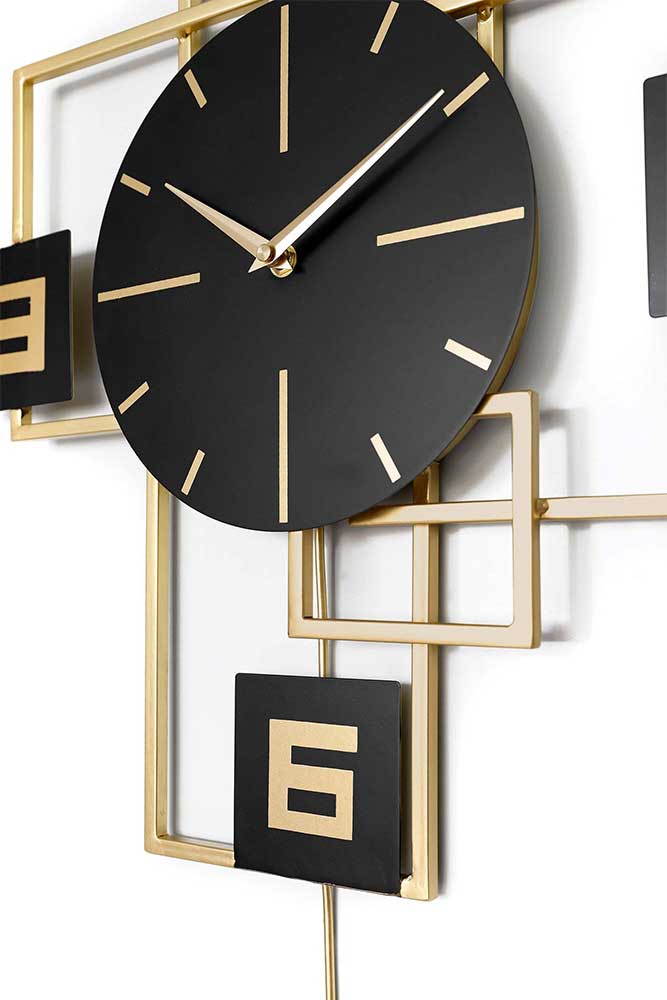 ADM Orologio Verticale da Parete Square and Circles 2 OW033A