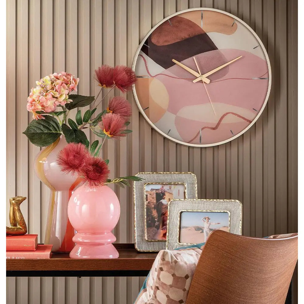 Orologio da Parete Dune di Seta Vetro Resina | L'Oca Nera