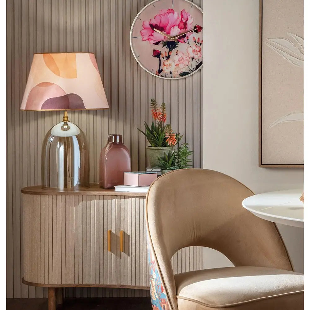 Orologio da Parete Nara Decoro Floreale | L'Oca Nera