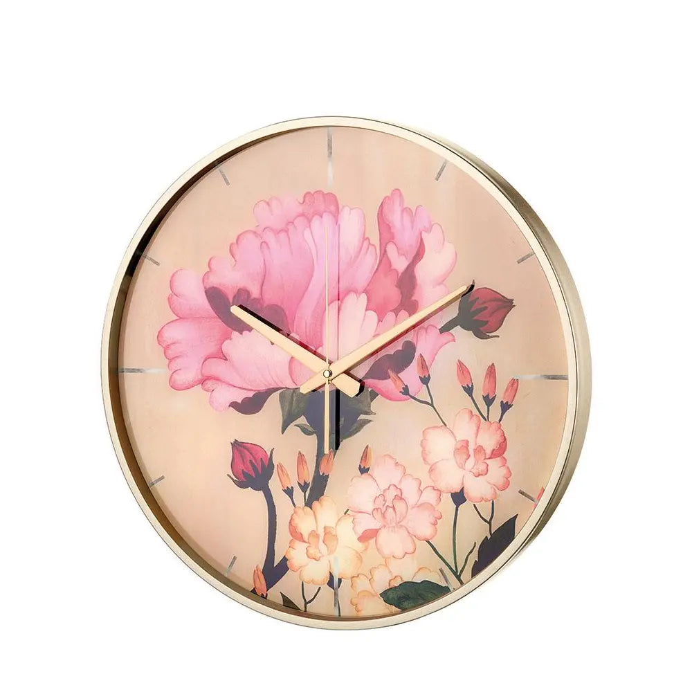 Orologio da Parete Nara Decoro Floreale | L'Oca Nera