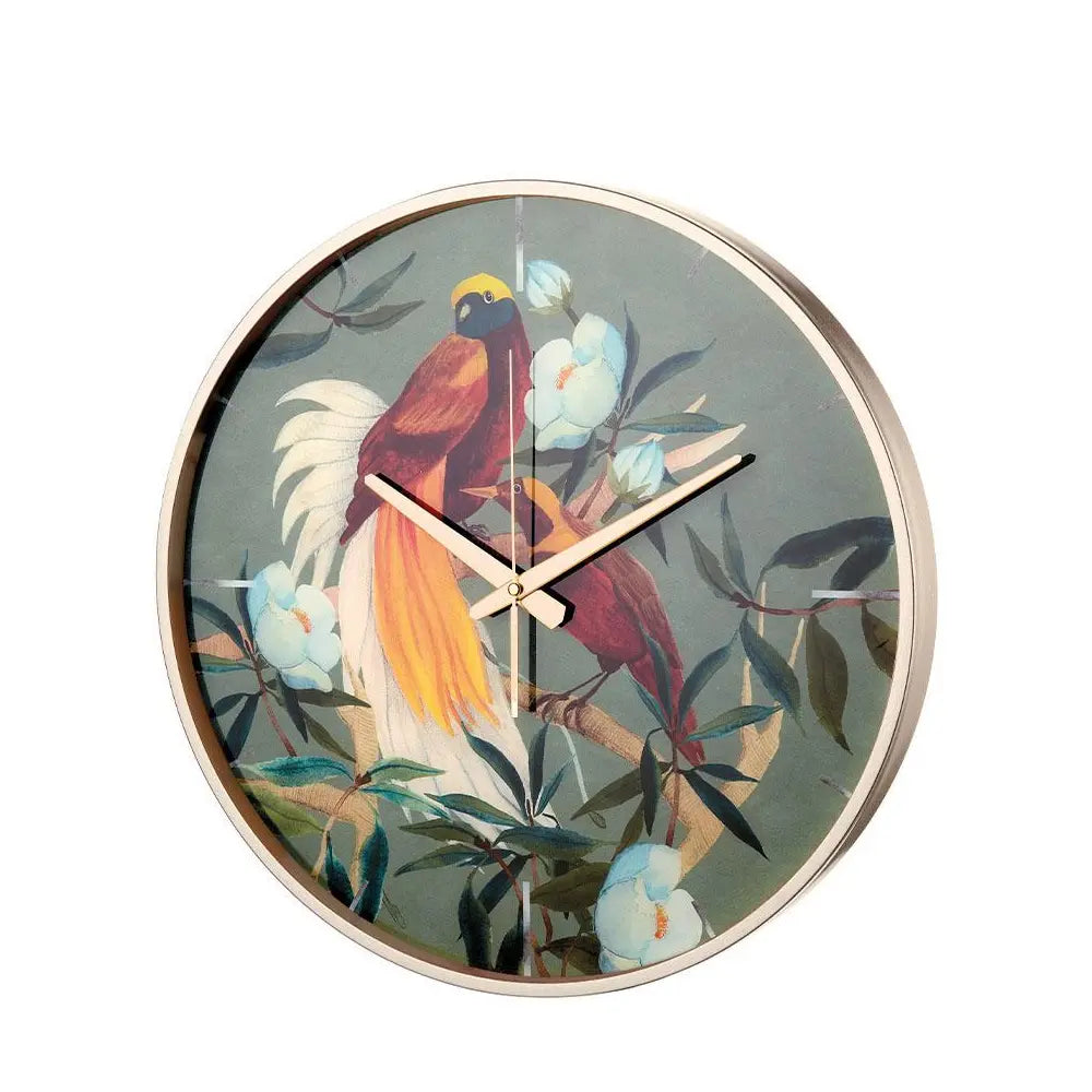 Orologio da Parete Sorong Uccelli del Paradiso | L'Oca Nera