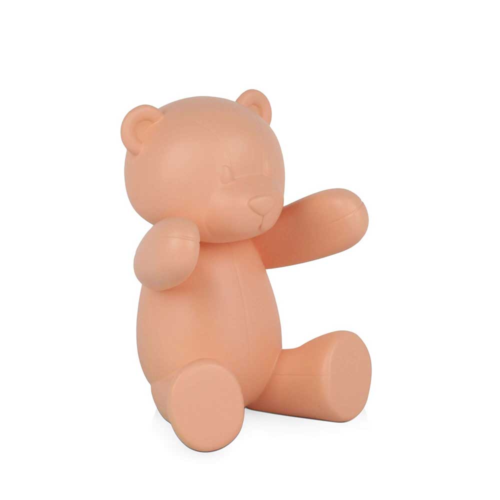 ADM Scultura Orsetto Seduto Rosa D2216MQ