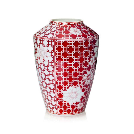 Palais Royal Vaso Flowr Deco Rosso