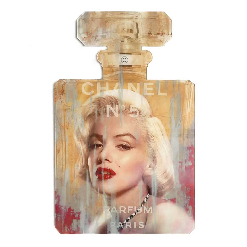 Icona Pop Art Marilyn Monroe | Pannello Decorato a Mano | ADM