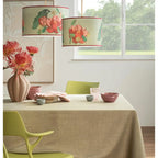 Paralume Sospensione Cilindrico Tessuto Ninfea | L'Oca Nera