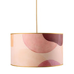 Paralume Sospensione Cilindrico Tessuto Dune di Seta | L'Oca Nera