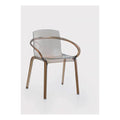 Poltroncina Aruba Island 77cm | Marrone Leggero Policarbonato | Ambienti Glamour