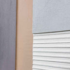 Agave - Peach Fusion: Quadro Astratto Dipinto a Mano Pesca Materico