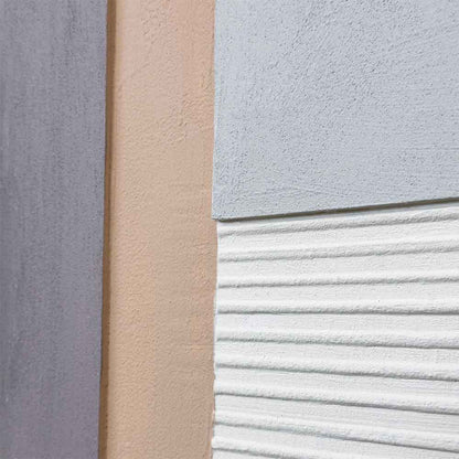 Agave - Peach Fusion: Quadro Astratto Dipinto a Mano Pesca Materico